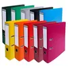 Exacompta Classeur à levier PVC A4 dos de 70mm. - Couleurs assorties - Lot de 10