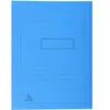 Chemise dossier 2 rabats Forever® EXACOMPTA bleu vif 24 x 32 cm - Lot de 50