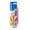 Pilot - FriXion Ball - Set de 3 recharges - Rouge - Pointe Moyenne