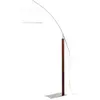 Lampadaire design arc Rainbow chrome/ebene