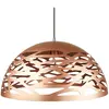 HOME MAISON Suspension Extérieur/Intérieur à Découpes Laser Cuivre Diamètre 50 cm