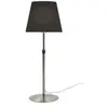 Aluminor Store lampe à poser, alu/noire
