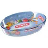 PYREX - ESSENTIALS - Plat à four ovale en verre 35*24 cm
