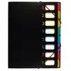 VIQUEL - Trieur 8 compartiments Rainbow Class en plastique - Format A4