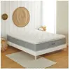 BLEU CALIN Matelas ressorts ensachés 180x200cm mousse mémoire de forme 30cm