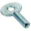 Clé seule triangulaire pour cadenas d'artillerie Thirard