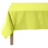 Coucke Nappe Carré Uni Kiwi Coton 180 x 180 cm