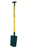 Bêche à rebord 28 cm Leborgne Duopro avec manche béquille Novagrip