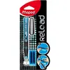 Stylo plume Reload 'garcon', bleu/noir - Maped - Moyenne - Rechargeable - Pour garçon