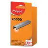 Agrafes - MAPED - SP19 1/4 - 6 mm - Zinguées - Boîte de 5000 pièces