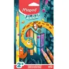 Maped 12 Crayons de couleurs Maxi Jungle Fever