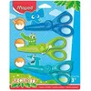 Maped Set de ciseaux cranteur KIDICRAFT, set de 3 en blister ()