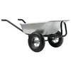 HAEMMERLIN Brouette EXPERT TWIN PREMIUM 150 galva à roues gonflées - - 306015201