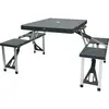 SANS Cao Table Valise Pique-Nique Camping, Bleu (Grise), 85 x 65 x 67 cm