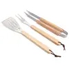 Set de 3 ustensiles à barbecue manches en bois à suspendre Pradel Exce...