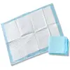 Tigex Protections Jetables pour Matelas à Langer, Blanc/Bleu, Lot de 20