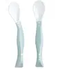 Lot de 2 couverts d'apprentissage GRIS Tigex