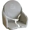 Looping Coussin de Chaise avec Sangles en PVC Gris Clair