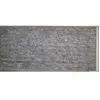 Rideau de porte - MOREL - Flash chenilles - 90x220 cm - Gris - Intérieur
