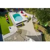 JARDIDECO Voile d'ombrage triangulaire Flex 5 x 5 x 5 m - Ivoire - Jardiline TU