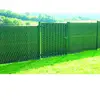 Jardiline Lanière PVC pour palissade largeur 50 mm x 60 m +100 clips - Vert Foncé -