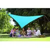 Jardiline Kit voile d'ombrage triangulaire 5,00 x 5,00 x 5,00 - Terracotta