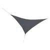 JARDIDECO Voile d'ombrage triangulaire SERENITY 5 x 5 x 5 m - Ardoise -