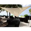 Voile d'ombrage triangulaire 5 x 5 x 5 m - Austral - Sable - Jardiline