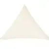 Ombrière triangulaire Jardiline beige 3m