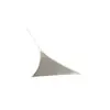 Jardiline Voile Ombrage Triangulaire 3,60m Leds Solaires Intégrées