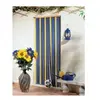 Morel Rideau à lanières en polyéthylène - 24 mm - 90 x 220 cm - Multicolore