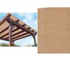 JARDIDECO Canisse multi-fonctions Multipaille 3x1.50m coloris café Jardiline