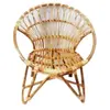 Jardiline Fauteuil De Jardin Rond En Rotin Tressée - Jardiline