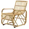 Jardiline Fauteuil De Jardin Carré En Rotin Tressé - Jardiline
