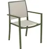 Jardiline Fauteuil Empilable En Aluminium Santorin
