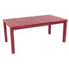 JARDILINE - Table en aluminium extensible 8 à 10 personnes Santorin terracotta