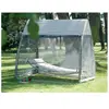 JARDILINE Hamac balancelle - Acier et polyester - Gris - 233x139x205cm - TONGA  