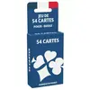 SANS Jeu de 54 Cartes Poker, Multicolore