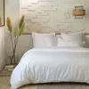 Home Collection - Drap housse 100% Percale de Coton blanc 160x200 cm
