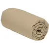 Drap Housse 140x190 + 30 cm 100% Percale de Coton 80 Fils Lin