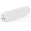 Drap housse en coton blanc 160x200 cm