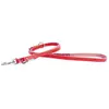 Laisse pour chien en cuir multi bicolore Martin Sellier 499 Rouge 18/2...