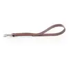MARTIN Laisse pour chien double bords arrondis marron 50cm