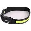 ARKA HAOK Collier chien avec led lumineux couleur jaune