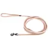 MARTIN SELLIER Laisse longe nylon ronde - Beige - 13mmx5m