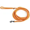 MARTIN SELLIER Laisse longe nylon ronde - Orange - 13mmx5m