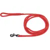 Martin sellier Laisse nylon rond uni 1m rouge