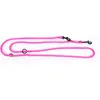 Laisse pour chien multi-position nylon Martin Sellier Rose 9 mm 300591...