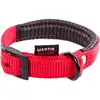 Collier confort nylon pour chien Martin Sellier 25-55 Rouge L 3006957