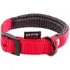 Martin Sellier - Collier Confort de 16-35cm pour Chien - Rouge